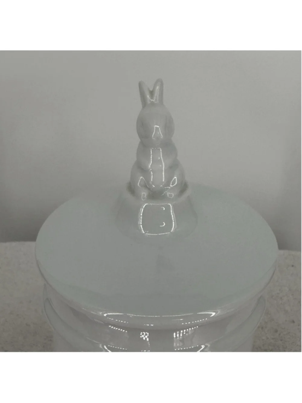 Pottery Barn Kids BUNNY Canister Jar Nursery Peter Rabbit Beatrix Potter EASTER